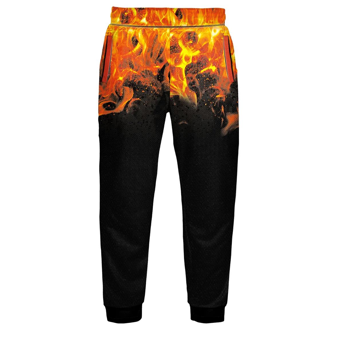 Брюки спортивные мужские — Fire — макет · спереди