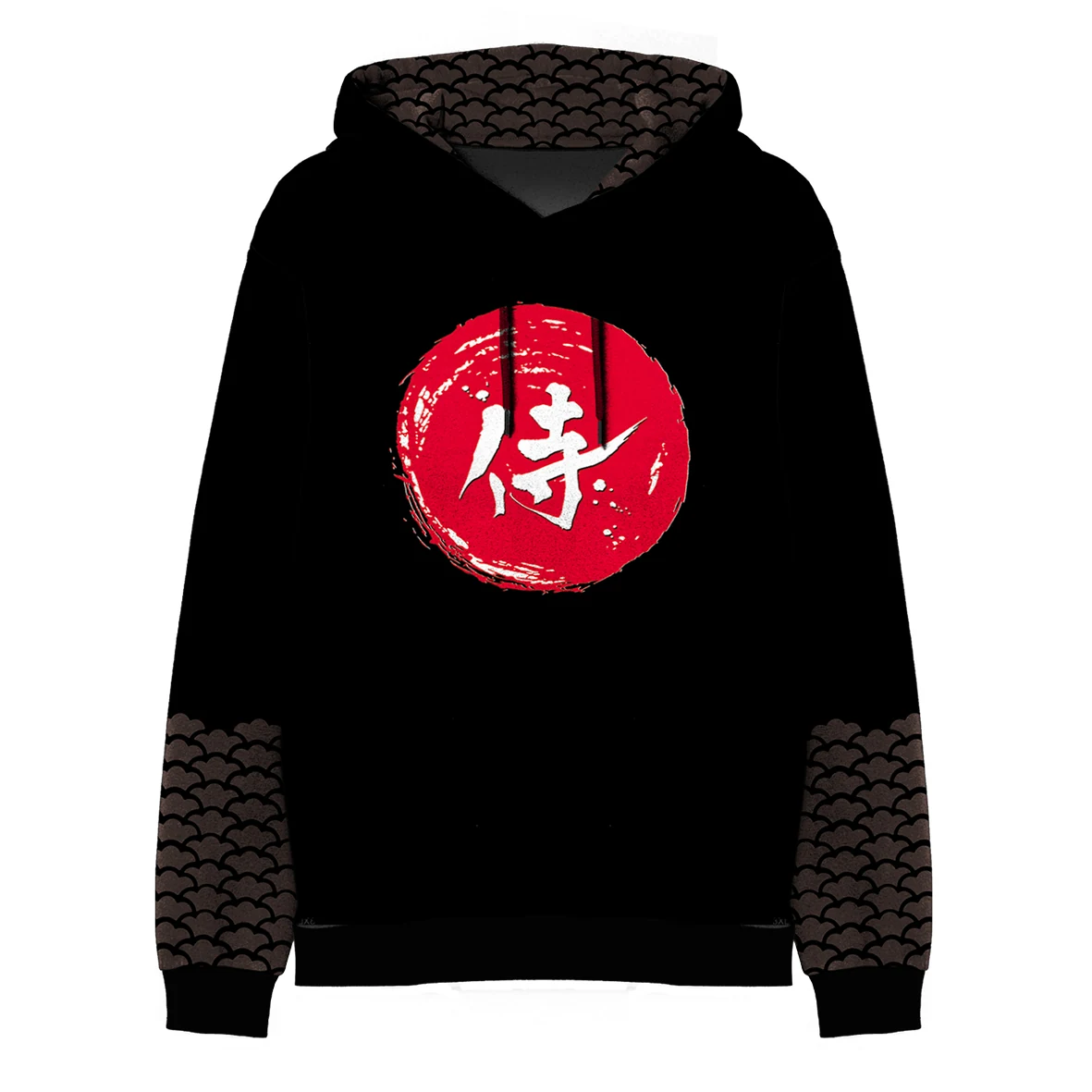 Толстовка мужская — Bushido ryoku — макет · спереди