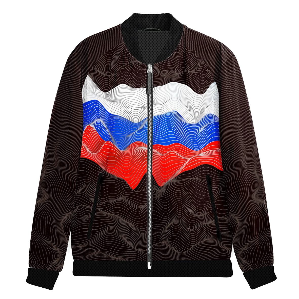 Бомбер мужской — Flag Патриот — макет · спереди