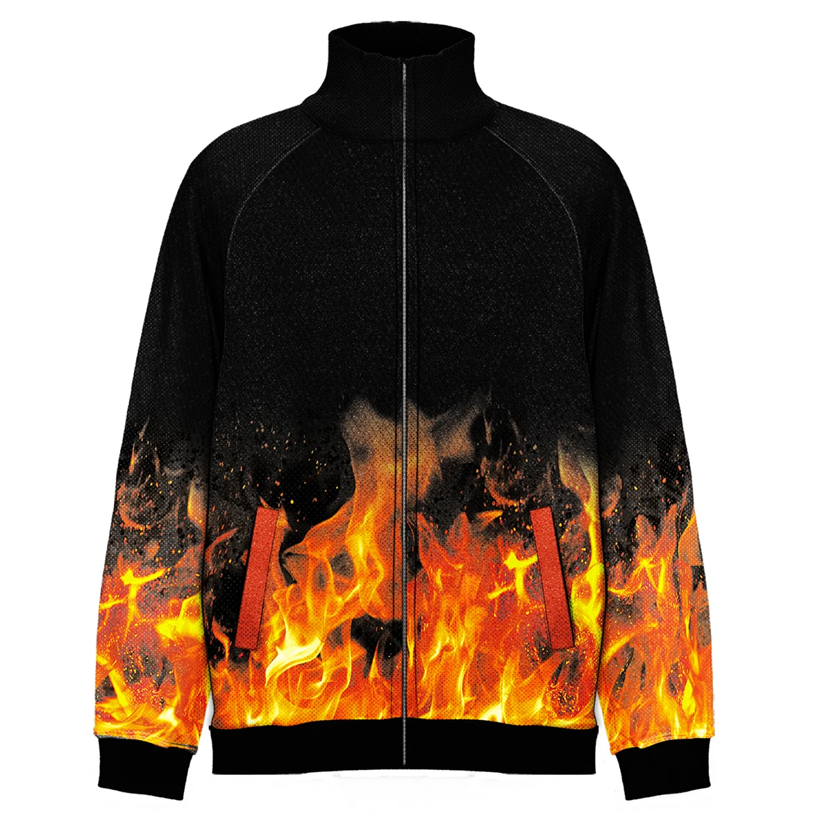 Олимпийка мужская — Fire — макет · спереди